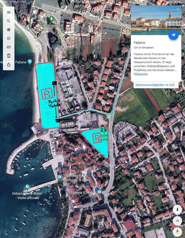 Istrian Stone House In The Heart Of The Beautiful Fishing Village Fazana - Only Few Steps From The Sea And The Wonderful Beach - Incl Plasma-Quad-Plus-Filter Against C O V I D 외부 사진